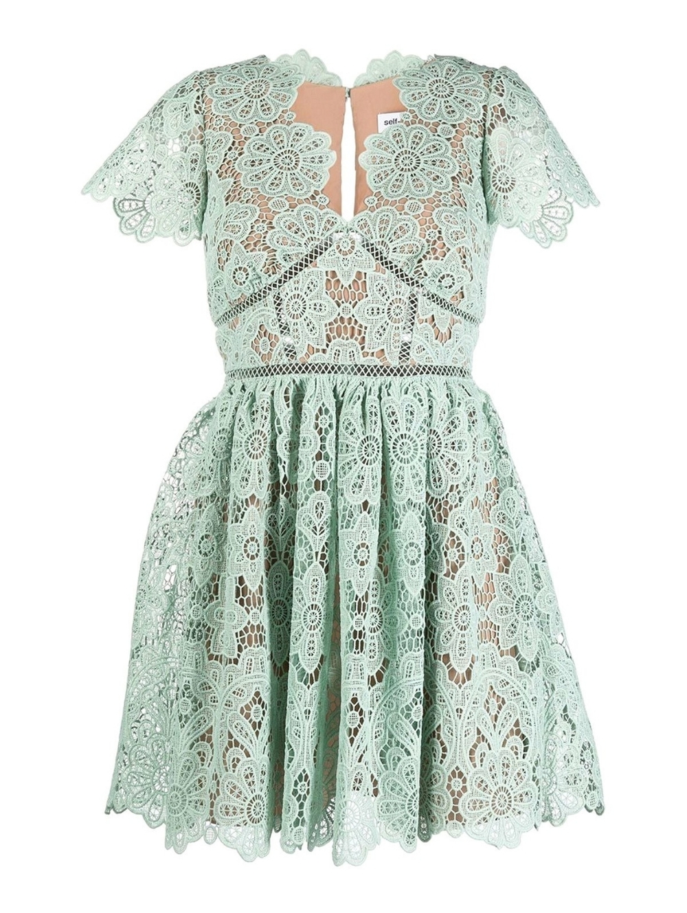 Self Portrait Mini Lace Dress